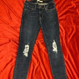 Levi skinny jeans